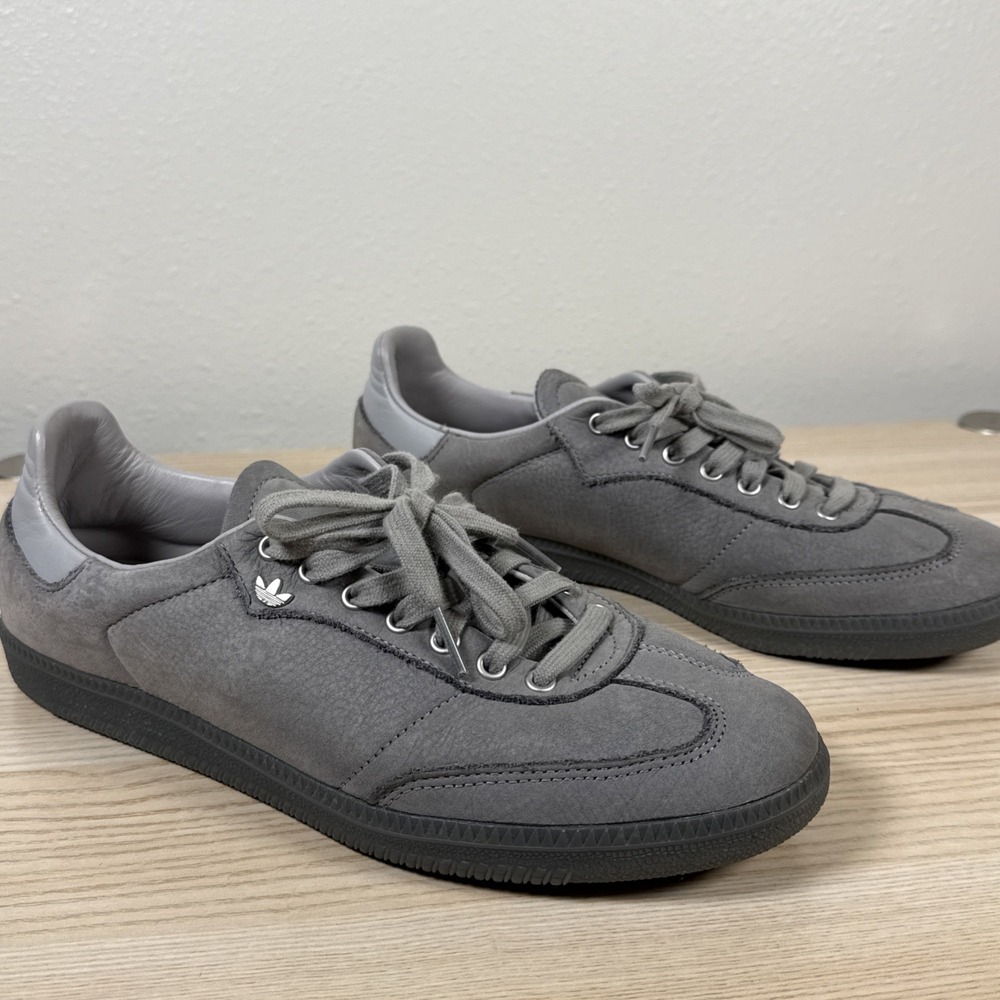 Adidas Samba Lux Triple Grey Originals Men's Size 9 Shoes IG1372